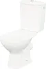 A white toilet with the lid up, shown from a slightly elevated side angle against a white background. Produktbild-Vorschau