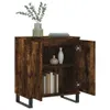 vidaXL Příborník Kouřový dub 60x35x70 cm Dřevěná konstrukce Náhled obrázku produktu 4