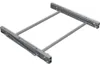 vidaXL Nosič pneumatík Silver Steel Náhľad obrázku produktu 4