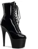 ADORE-1020 Damen Booties von Pleaser, Schwarz Lack , EU 37, Produktbild-Vorschau 1