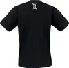 Artefuckt Gemini T-Shirt schwarz mit großem farbigem Produktbild-Vorschau 2