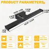 FIVMEN LED Spiegellampe Bad 10W 40cm Warmweiß 3000K 700LM, Produktbild-Vorschau 2