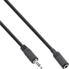 InLine 99308D, 2.5mm, Męska, 3.5mm, Żeńska, 1 m, Czarny Podgląd zdjęcia produktu 2
