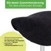 Habys Frottee Bezug für Rollhocker Arbeitshocker | Ø 34-40 Produktbild-Vorschau 3