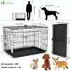 VOUNOT Hundekäfig Klappbar, Hundebox Auto Produktbild-Vorschau 7