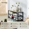 tectake® Schuhregal Blackpool 101 x 30,5 x 45,5 cm Produktbild-Vorschau 2
