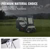 VEVOR Transparent Golfwagen Regenabdeckung Produktbild-Vorschau 3