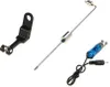 4Pcs Eisen Angeln Biss Alarm Aufhänger Swinger LED Produktbild-Vorschau 5