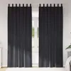vidaXL Rideaux occultants, 2 pièces, gris foncé, 140 x 260 Voir les images du produit 2