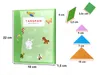 Libro puzzle magnetico Blocchi tangram 3D Anteprima dell’immagine prodotto 16
