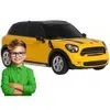 MINI Cooper S Countryman auto telecomandata 1:24, giallo Anteprima dell’immagine prodotto 13