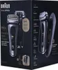 The image shows the retail packaging for a Braun Series 9 Pro+ electric shaver. Voir les images du produit