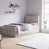 Bett, Boxspringbett NOLA MINI mit Bettkästen, Einzellbett, Produktbild-Vorschau 1