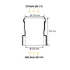 HT/SML-Rohrverbinder DN 110 / DN 100 Verbinder zwischen HT Produktbild-Vorschau 3