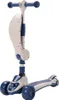 3-in-1 Kinder Roller Scooter mit Sitz, LED große Räder Produktbild-Vorschau 4
