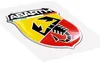 Abarth 3D Aufkleber Offizielle Schild, Größe 50 mm Produktbild-Vorschau 2