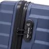 Wings PEAFOWL 18" kabínový kufor modrý, ABS+, 4 kolieska, Náhľad obrázku produktu 11