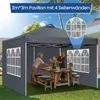Składana altana 3 x 3 m Składany wodoodporny namiot Podgląd zdjęcia produktu 9