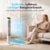 VonHaus 102cm Turmventilator mit WiFi & Smart Alexa/Google Produktbild-Vorschau 5