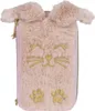 A pink fluffy pencil case with a bunny face design. Náhled obrázku produktu