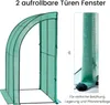 WOLTU Gewächshaus, PE-Plane mit Rolltüren für Produktbild-Vorschau 4