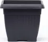 kvetináč 15x15cm TERRA DKWT15-S433 antracit plastový Náhľad obrázku produktu 2