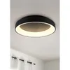Große LED Deckenleuchte mit Fernbedienung & Dimmer Schwarz Produktbild-Vorschau 11
