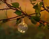 Solar Gartenleuchten LED Kugel Glühbirnen Kunststoff 8x11cm Produktbild-Vorschau 8