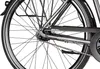 A close-up view of the rear wheel and drivetrain of a bicycle. Produktbild-Vorschau