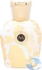 A perfume bottle with a white and gold floral design. Anteprima dell’immagine prodotto
