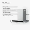 Klarstein Verosteel digestoř 60 cm - 882 m³/h, energetická Náhled obrázku produktu 8