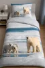Bettlaken set met ijsbeerprint, 135 x 200 cm, 100% katoen Productafbeelding-voorbeeld 6