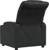 vidaXL Relaxsessel Schwarz Kunstleder Produktbild-Vorschau 3