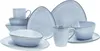 A collection of light blue ceramic dishes and mugs arranged on a white background. Náhľad obrázku produktu