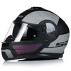 LS2 FF908 Strobe II Orion casque pliable, noir mat/gris, XL Voir les images du produit 13