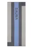 Cawö Saunatuch Sauna Gemustert Sky (80x200cm) Produktbild-Vorschau 1