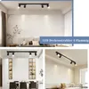 ZMH Black Ceiling Spotlight 4 Flames Ceiling Light Dimmable Voir les images du produit 8