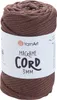 A roll of brown macrame cord with a label. Podgląd zdjęcia produktu