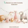 Crochetts Großes Giraffen-Plüschtier z Zusatzsitz für Kwder Podgląd zdjęcia produktu 8