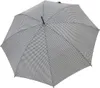 Regenschirm Stockschirm Damen Automatik Hahnentritt Pepita Produktbild-Vorschau 1