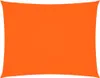 vidaXL Voile d'ombrage Oxford rectangulaire 6x8 m Orange Voir les images du produit 1