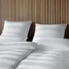 elegante Mako-Satin-Bettwäsche-Garnitur En Bloc Farbe Weiss Produktbild-Vorschau 3