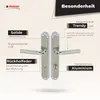 DOMINO Türgriff 78 Drückergarnitur WC - Badezimmer Set | Produktbild-Vorschau 8