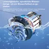 A close-up of a water pump with water flowing around it, illustrating its power and function. Produktbild-Vorschau