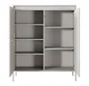 AX LIVING Trentinis 3T Highboard modern Beige, 103,5 cm, Produktbild-Vorschau 4