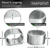 Tarpofix® Würgeklemmen Quetschhülsen für Gummiseil & Produktbild-Vorschau 2