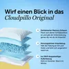 Cloudpillo Kopfkissen 40x80 cm – Ergonomisches Produktbild-Vorschau 6