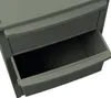 Niedrige Kommode 4 Schubladen 39 x 38,5 x H 80,5 cm Braun - Produktbild-Vorschau 6
