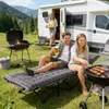 Sekey Tragbares Feldbett mit Matratze, Feldbett Klappbett Produktbild-Vorschau 8