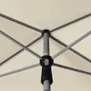 Doppler Balkonschirm Rechteckschirm 180 x 120 cm Anthrazit Produktbild-Vorschau 17